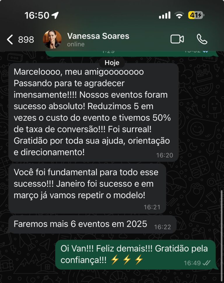 Redução de custo e aumento de conversão